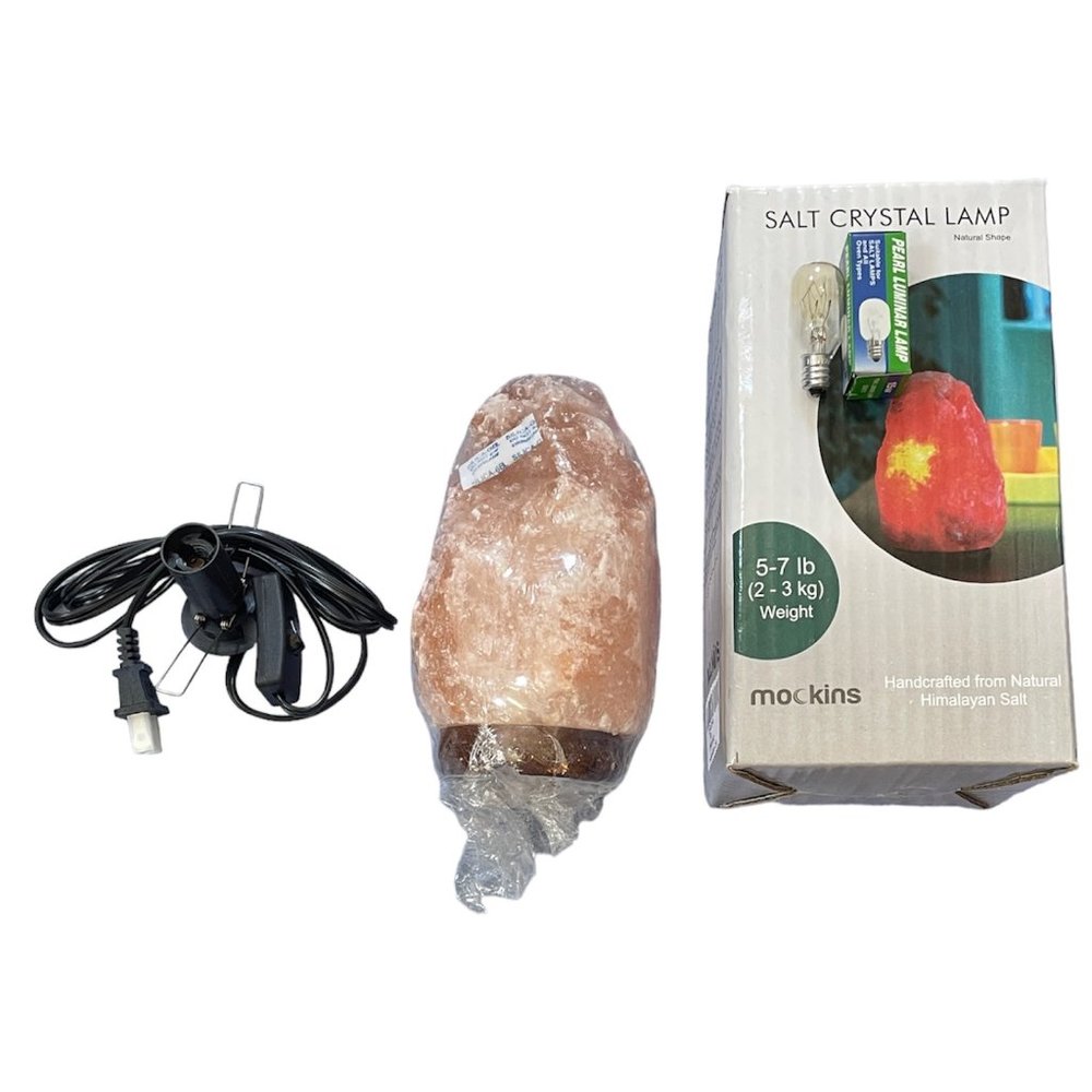 Natural Himalayan Salt Crystal Lamp - New and Unopened